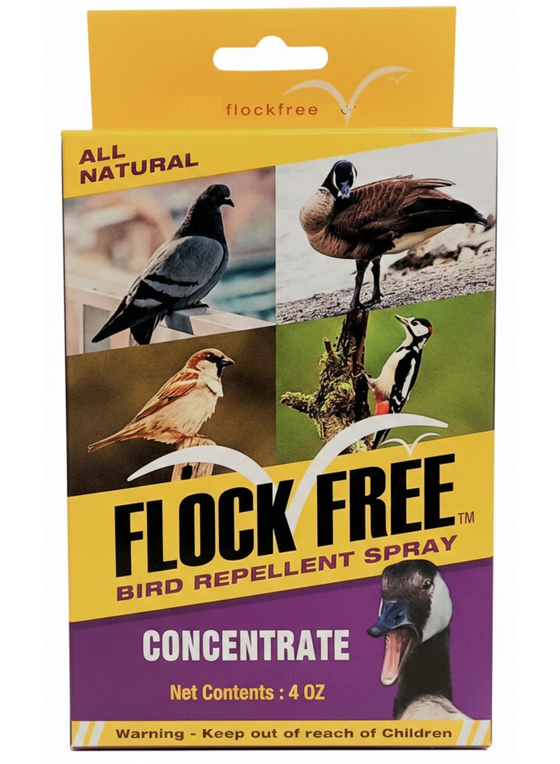 Flock Free Concentrate Bird Repellent Spray 4 Oz - Image 1